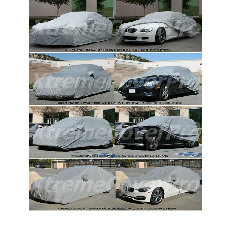 Car Cover fits 1994 1995 1996 1997 1998 1999 2000 2001 2002 Mercedes E300  E320 E430 XCP Waterproof Platinum Series Gray