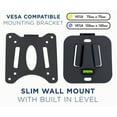 thumbnail image 3 of Mount-It! Low Profile Fixed TV Mount, for Sizes 13" to 32", 3 of 10