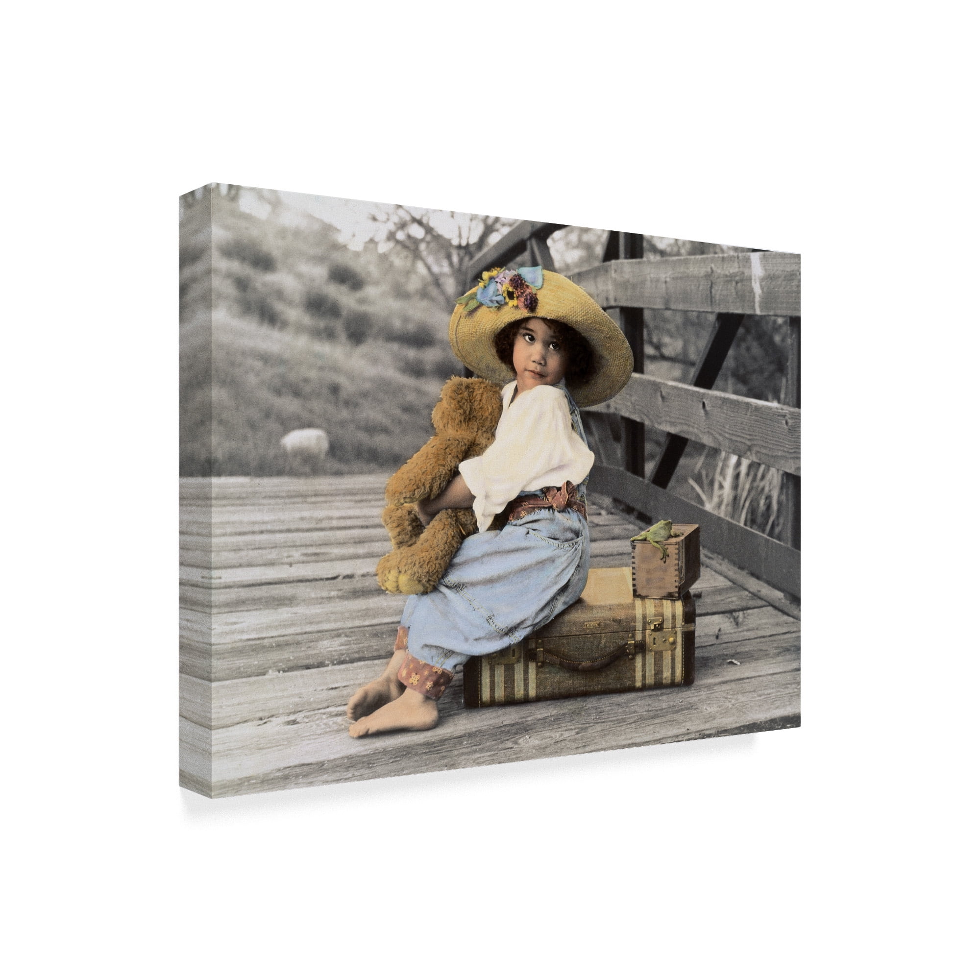 Trademark Fine Art 'Going My Way' Canvas Art by Sharon Forbes