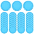 thumbnail image 1 of EeaseCA 44pcs Plastic Book Binding Discs Leaf Binder Binder Rings for DIY Notepads Planners, 1 of 7