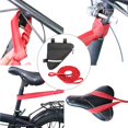 thumbnail image 4 of Cuerda de remolque elástica para bicicleta para niños, correa de elástica para ciclismo de MTB para ir más lejos con su hijo, compatible con rojo Soledad cuerda de remolque de bicicleta, 4 of 10