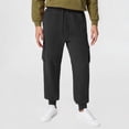 thumbnail image 2 of Zszcpp Men Work Pants Spring Sports Vacation Suitable Pocket Long Simple Plain Solid Lounge Trousers Casual Trouser, 2 of 4