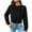 Black, variant on WXLWZYWL Trendy Sweatshirts For Women 2023 Women Casual Long Sleeve Loose Solid Hooded Hoodie
