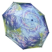 galleria Monet Water Lilies Folding Umbrella