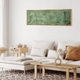 thumbnail image 3 of IDEA4WALL Extra Large Framed Canvas Print Wall Art Meadow's Embrace Impressionist Wildflower Retro Fine Art Nature Botanical Landscape Wall Decor Oversized Artwork Relax/Calm for Rooms - 60"x20", 3 of 5