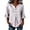 Brick Red, variant on Womens Tops T-Shirts Breathable Blend 3/4 Sleeve Floral Print Boho Shirts