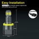 thumbnail image 4 of H8 Headlight Bulb 6000K 120W LED Angel Eyes Lights Canbus, 4 of 5
