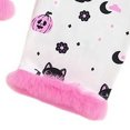 thumbnail image 6 of Likimi Toddler Girls Halloween Pajamas Set Long Sleeve Hallowmas Pumpkin Print Lapel Button Down Pjs Tops With Pants Fashion Outfit Set, 6 of 8