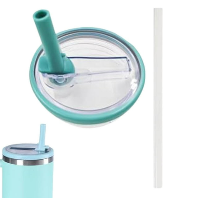 Couvercle de Gobelet 40 Oz Remplacement Adapté pour Tasse Anti-Éclaboussures Couvercles de Gobelet Paille Rabattable Couvercle de Gobelet Réutilisable