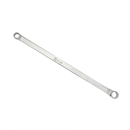 

Genius Tools 14 x 17mm Extra Long Box End Wrench 369mmL - 781417L