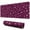 Purple Christmas Star, variant on Long Mouse Pads for Desk,Red and Green Christmas Pattern Desk Mats on Top Of Desks, Desk Mouse Pad Extra Large with 3mm Non-Slip Base and Stitched Edge for Gaming,Office,Work,Home 47.3x23.6in