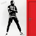thumbnail image 2 of QTH Football Sports Paris FC Saint PSG Germain Soccer Super Star Player Kylian Mbappé Wall Sticker Vinyl Car Decal Boy Fans Bedroom Living Room Club Home Decor Mural, 2 of 4