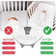 thumbnail image 4 of Soporte para monitor de bebé Vusee Anywhere - Soporte universal para cámara de bebé; Soporte para cámara de seguridad interior - Estante adhesivo pequeño de Storage Theory - Paquete de 2, blanco, 4 of 5