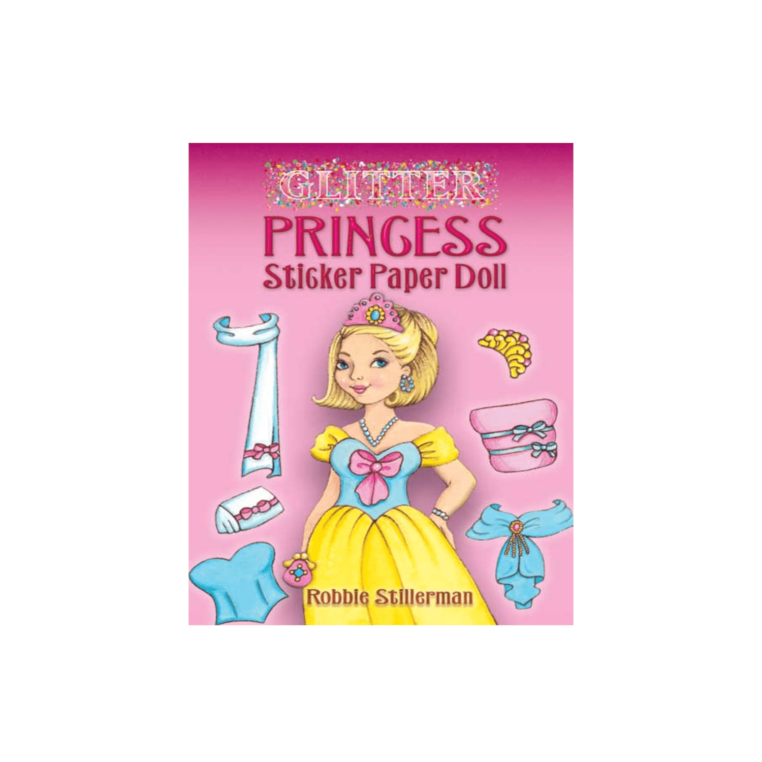 Dover Storybooks 44828 Glitter Princess Sticker Paper Doll