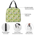 thumbnail image 3 of KLL Gnome and Pineapple Print Insulated Lunch Bag Women, Reusable Cute Tote Lunch Box for Adult & Men, Leakproof Cooler Lunch Bags for Work Office Travel Picnic, 3 of 5