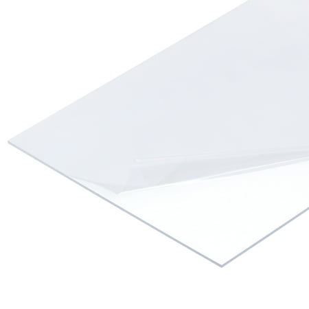 

Uxcell 2pcs Clear Plastic Sheet Replacement Panel 11x14 for Picture Frame Craft Shatterproof Sheet