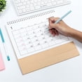 thumbnail image 4 of 2024 Monthly Desk Calendar Countdown - Perfect for School, Office & Family, Efficient Planning with Blank Writing Board, Inspirational Quotes & Beautiful Designs, Quality Ink-Resistant Paper White, 4 of 6