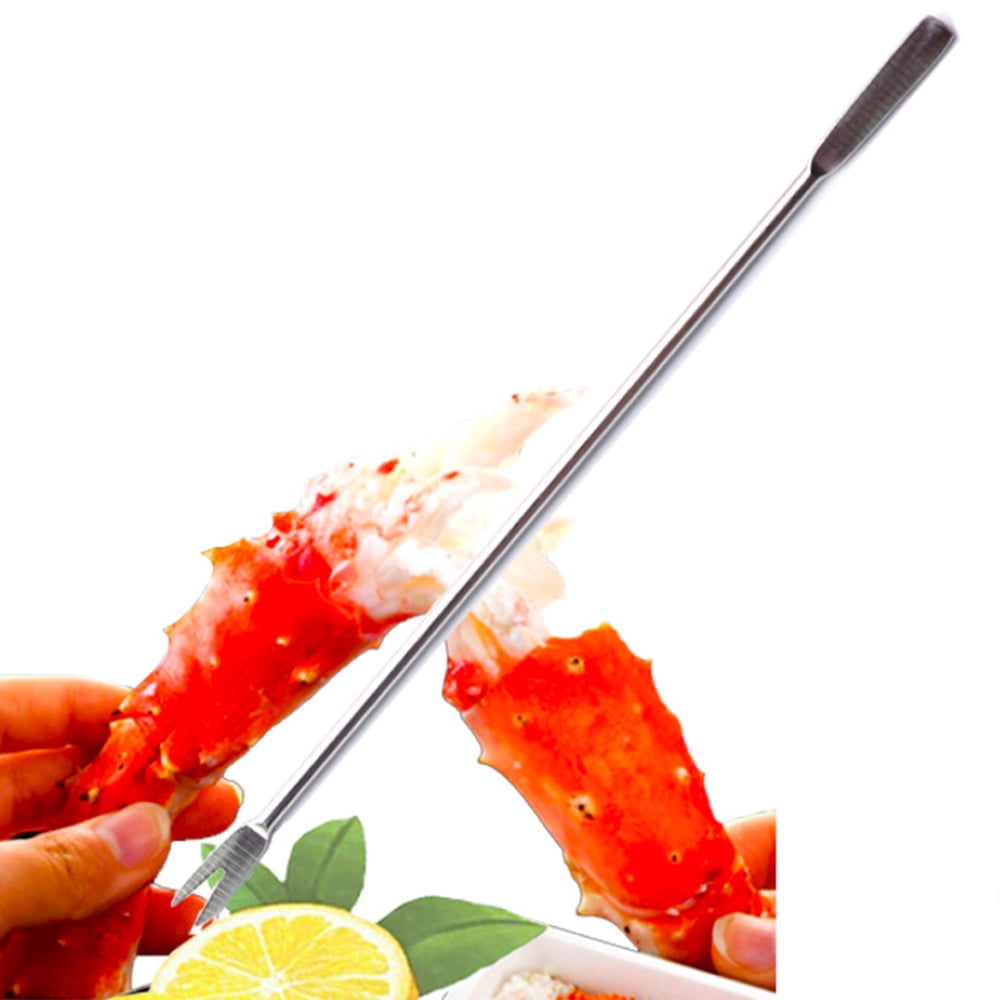 1PCS Crab eating tool, stainless steel crab fork