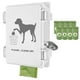 thumbnail image 1 of Dispensador de bolsas para excrementos de perro, montaje en pared, exterior, impermeable, blanco, 1 of 7