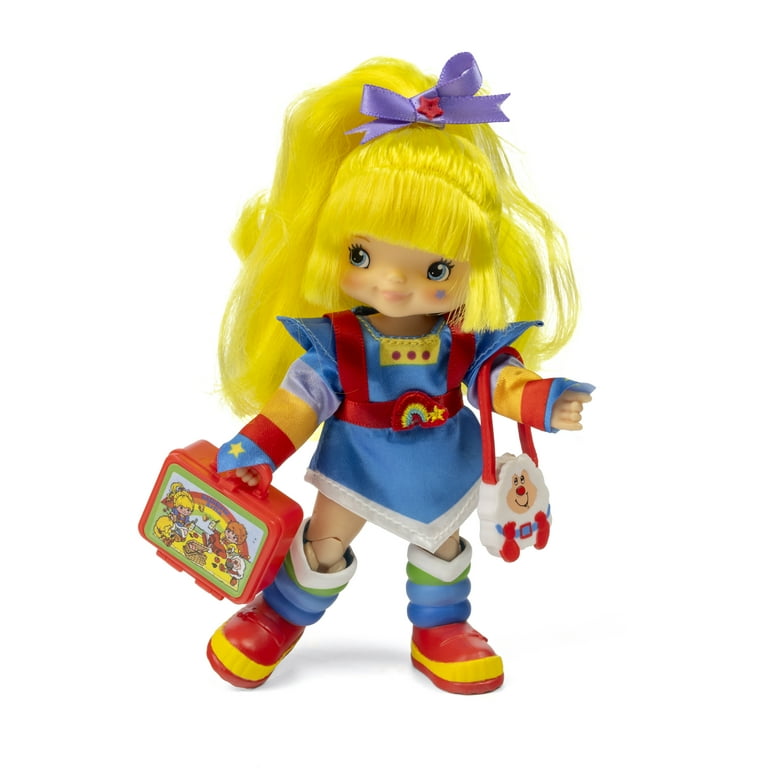 Rainbow Brite 5.5 inch Articulated Fashion Doll with Magic Hair Surprise Accessories Toys for Children Ages 3 Walmart