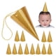 thumbnail image 5 of Sombreros De Cumpleaños, De Fiesta Con Purpurina, 3 Colores, Dorado, Plateado, Rosa, Sombreros De Cono De 4,1 Pulgadas Para Decoraciones De Fiesta Para Niños Y Adultos, 5 of 7