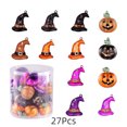 thumbnail image 2 of 27 bolas de Halloween, adornos decorativos para árbol, bolas de plástico, decoración navideña para el hogar, aula, pared, puerta, decoración colgante, bola decorativa., 2 of 7