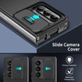thumbnail image 4 of for Samsung Galaxy Z Fold 6 Heavy Duty Case with Camera Sliding Cover, Support Wireless Charging Hybrid TPU & PC Smoothly Anti-Fingerprint Slim Case Compatible with Samsung Galaxy Z Fold 6, Blue, 4 of 5