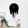 thumbnail image 3 of Handmadetneonsign Ice Cream Wall Clock Unique, Year Date Round Wall Clock, Text Oversize Wall Clock 55798, 3 of 5