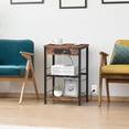thumbnail image 5 of Nightstand with Charging Station Bedroom Side Table End Table Heavy Duty, 5 of 16