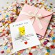 thumbnail image 5 of Bonita Tarjeta de Bolsillo de Resina con Forma de Perrito Pequeño, Tarjeta de Regalo Decorativa., 5 of 6