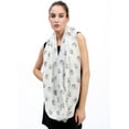 thumbnail image 4 of Bulldog Print Infinity Scarf, 4 of 4
