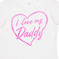 thumbnail image 4 of Inktastic I Love My Daddy in Pink Chalk Heart Boys or Girls Toddler T-Shirt, 4 of 5