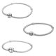 thumbnail image 1 of Pandora Snake Knit Bracelet With Cylinder Closure And Sterling Silver,50% Offer, 1 of 4