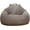 Brown, variant on Bean Bag Chair Cover:(No Filler) Stuffed Animal Storage Bean Bag Covers,Soft Cotton Linen Beanbag Chair Cover,Washable Bean Bag Chairs for Kids Adults (Orange, S:27-32inch)