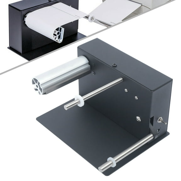 Automatic Label Rewinder Machine Bar Code Label Tags Rewinding Machine 2-Way Speed Adjustable 180mm