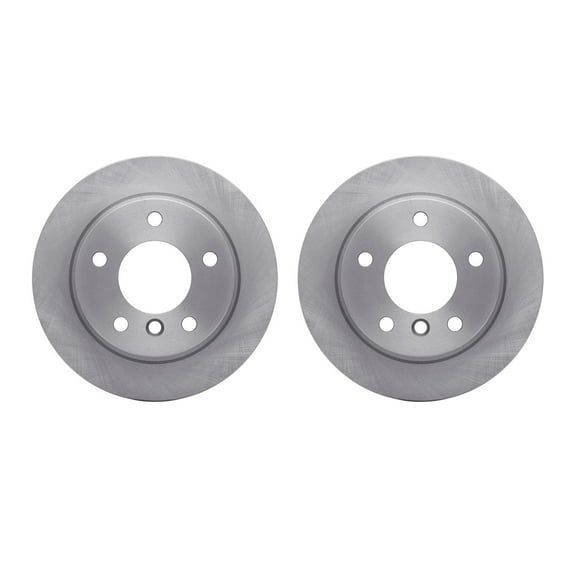 Dynamic Friction Company Rear Brake Rotors 6002-31035
