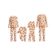 thumbnail image 6 of Aunavey Matching Family Pajamas Sets Christmas PJ's Gingerbread Man Tee and Pants Loungewear, 6 of 8