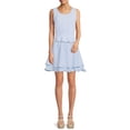 thumbnail image 3 of Time And Tru Women's Coordinating Tiered Mini Skirt, 3 of 5