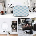 thumbnail image 6 of Iauyy 3 Piece Large Portable Hanging Toiletry Bags for Travel,Foldable Makeup Organizer with Multiple Compartments for Men&Women，Light and Airy Watercolor Style, 6 of 9