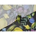 thumbnail image 5 of oneOone Velvet Black Fabric Leaves & Rose Floral Quilting Supplies Print Sewing Fabric By The Yard 58 Inch Wide, 5 of 5