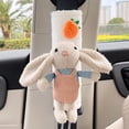 thumbnail image 5 of Almohadillas para cinturón de seguridad de coche con bonitos animales de oso, almohadilla universal para el hombro del asiento del coche, funda de cojín, protector para cinturón de seguridad, 5 of 5