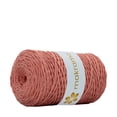 thumbnail image 3 of Cuerda Algodón 2mm Makrama 500gr Rosa Salmón, 3 of 5