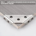 thumbnail image 4 of Conector de Esquina Universal para Muebles de Acero Inoxidable, Gabinete Esquinero PequeñO, Gabinete de Pared, Soporte de Esquina de 3 Lados, 4 of 5