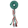 thumbnail image 1 of Rope Christmas Theme Dog Toy with Rope Body for Puppy Dog Chew Toy for Puppy Interactive Toy, 1 of 7