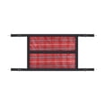 thumbnail image 1 of Protector de Protector de granero de tela Oxford Mantiene a los caballos seguros y cómodos Fácil de instalar con correas ajustables Protector Rojo, 1 of 8