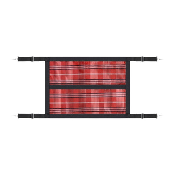 Protector De Para Caballos, 150 Cm X 48 Cm, Suministros Para s De Mascotas Con Correas Ajustables, Color Rojo