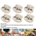 thumbnail image 4 of 30PCS Metal Cord Locks, Lightweight Lanyard String Cord Toggles for Drawstring Clothing Shoelaces Backpack, Convenient and Practical, 4 of 8
