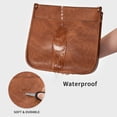 thumbnail image 3 of HKCLUF Crossbody Bag for Women 2pcs Leather Crossbody Bag and Wallet Set With 2 Replacement Guitar Leopard Straps Hobo Handbag, 3 of 9