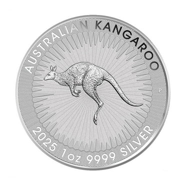 2025 $1 Australia Silver Kangaroo 1 oz .9999 Fine Brilliant Uncirculated