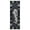 Black, variant on Ottomanson Laundry Collection Non-Slip Rubberback 2x5 Laundry Room Runner Rug, 20" x 59"